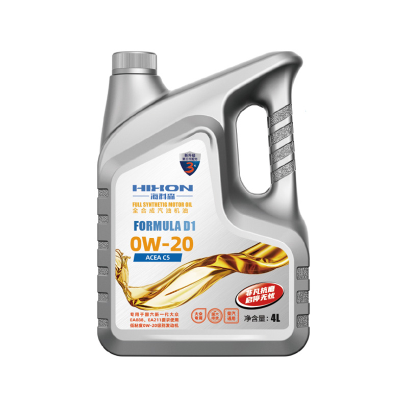 Hixon Formula D1 0W-20 Fully Synthetic Motor Oil (ACEA C5 / Meets VW 508.00/509.00)