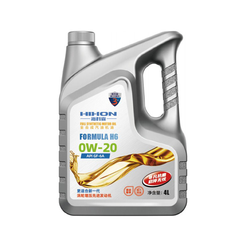Hixon Formula H6 0W-20 Fully Synthetic Motor Oil (API SP / ILSAC GF-6A)