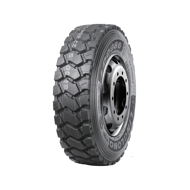 LDO986 Mixed Mining Road All-Position Puncture-Resistant Self-Cleaning Anti-Shoulder-Void Multi-Spec Radial Tire for Dump Trucks